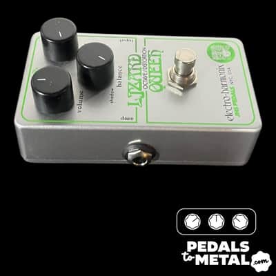 Electro-Harmonix / JHS Nano Lizard Queen Octave Fuzz 2023 - Present - Silver / Green  X12637 image 2