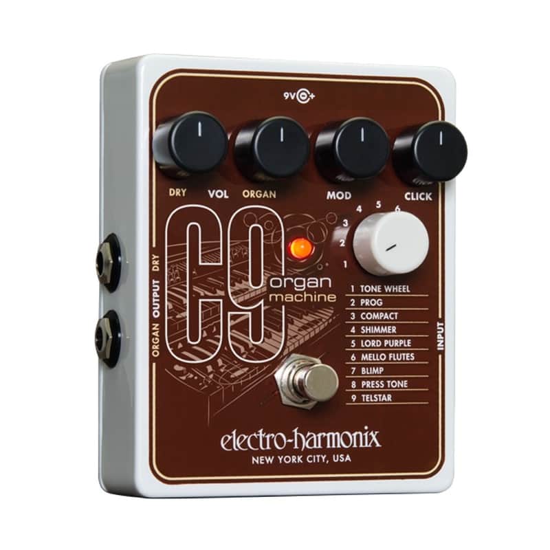 Mint Electro-Harmonix C9 Organ Machine Emulation Guitar Effect Pedal image 1