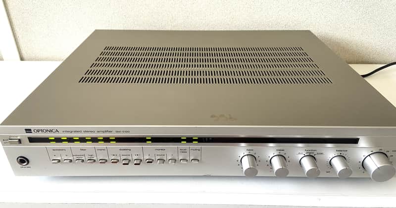Amplificateur Hfi Audio Vintage Intégré Stéréo SHARP OPTONICA SM-5100 Amplifier