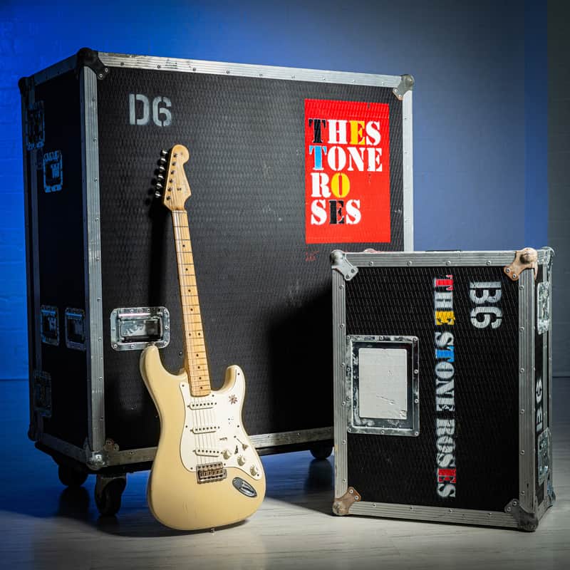 Fender Custom Shop Stratocaster Ex John Squire THE STONE ROSES Desert Sand 2006 image 3