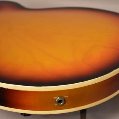 1970s Aria Diamond 5102T Hollowbody Electric Guitar Sunburst MIJ image 11
