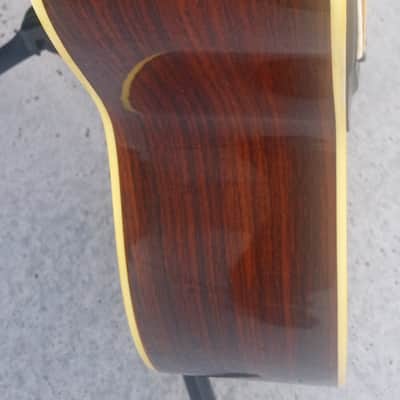 Conn F 27 1974-5 - D35 ROSEWOOD TRI-PANEL with Gibson like Abalone Ebony Fret Board FREE SHIPPING image 6