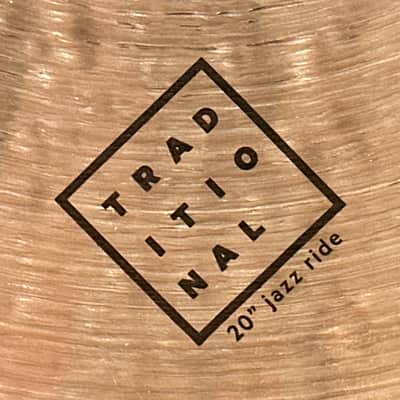 20" Istanbul Agop Traditional Jazz Ride Cymbal 1852g *Video* image 4