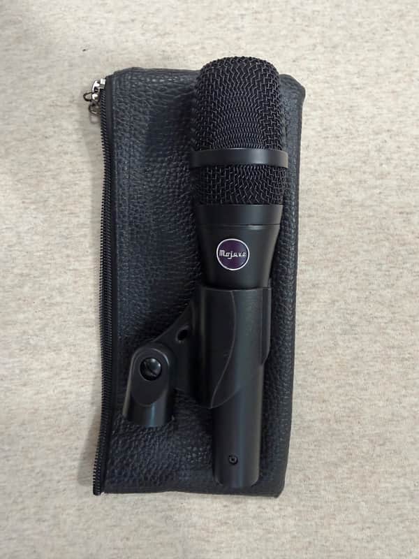Mojave MA-D Cardioid Dynamic Microphone 2023 - Black with black grill image 1