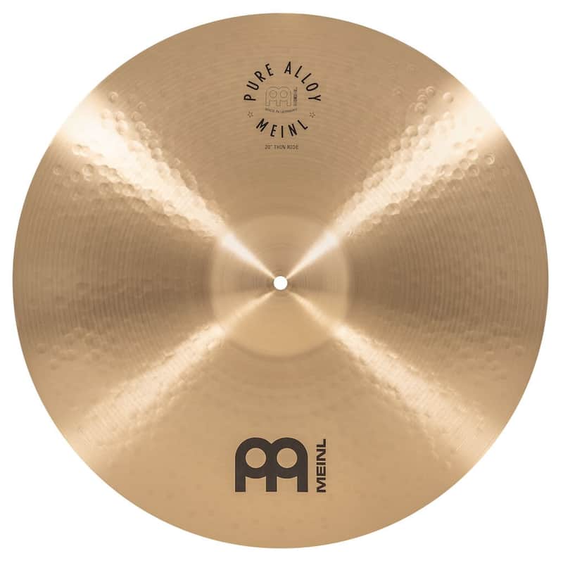Meinl Pure Alloy Thin Ride Cymbal 20" image 1