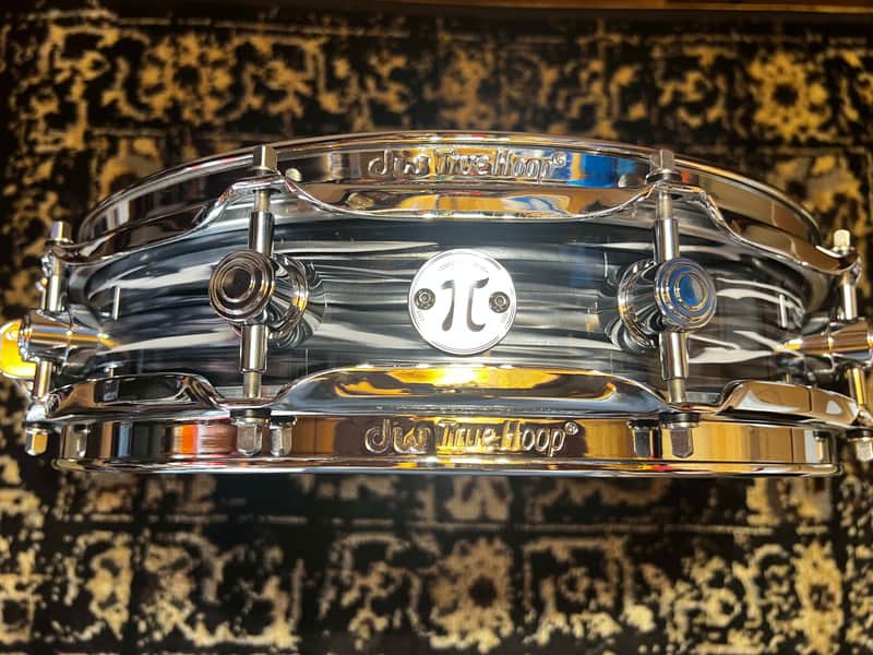 DW 3.14" x 14" Collector's Series Maple Pi Snare Drum - Black Oyster w/ Chrome Hardware image 1