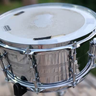 STUDIO SALE! Vintage Tama Granstar Powerline PL106 Custom COS 14"x6.5" Snare 1980 Japan image 4