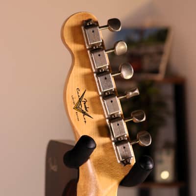 Fender Custom Shop 1950 Telecaster Thinline Journeyman Relic - Maple Fingerboard, Aged Violin Burst image 22