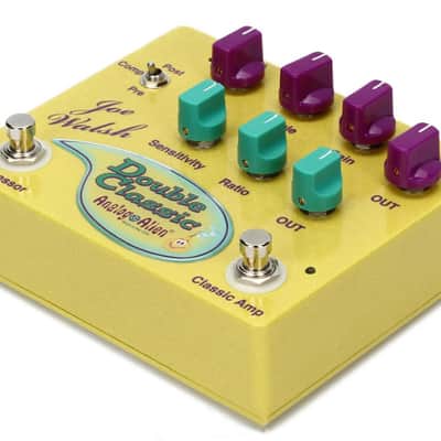 Analog Alien Joe Walsh Double Classic Compressor / Amp Guitar Effect Pedal image 2