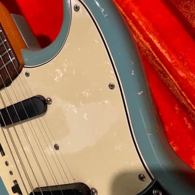 1964 Fender Mustang - Blue - all original w/ohsc image 10