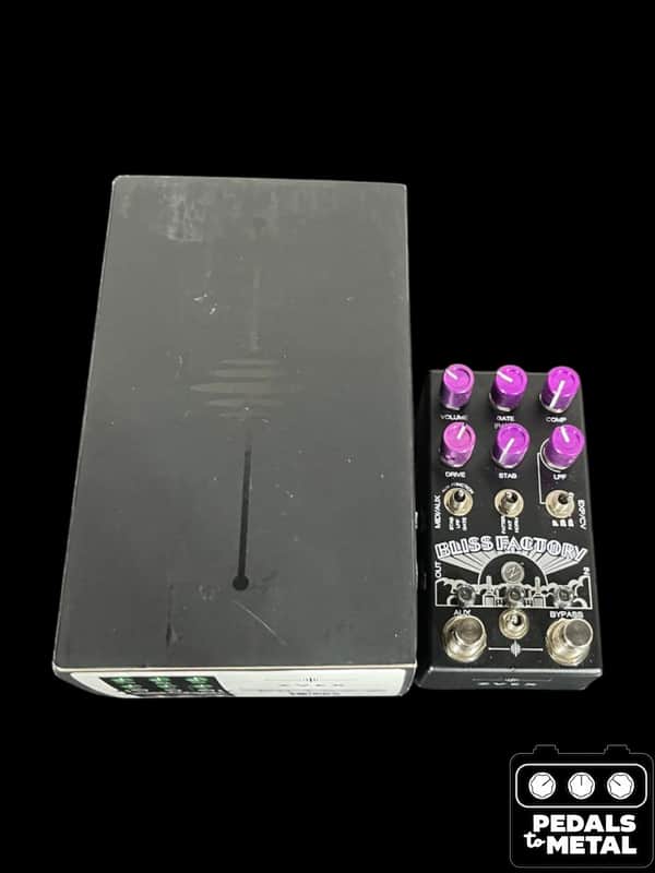 Chase Bliss & ZVEX The Bliss Factory - Pedal Movie Exclusive 2021 - Anodized Black - X17098 image 1