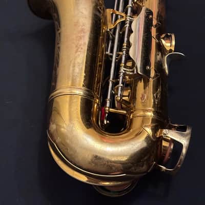 Original Lacquer King Super 20 Alto Saxophone, Cleveland-era - Just Overhauled image 5