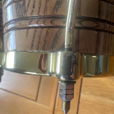 Immagine Latin Percussion LP793X Giovanni Galaxy Series Ash Bongos with Gold Tone Hardware 2010s - Natural - 6