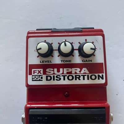 DOD Digitech FX55C Supra Distortion Rare Vintage Guitar Effect Pedal *READ* image 2