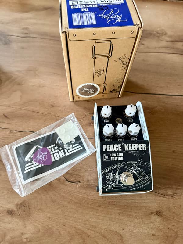 ThorpyFX Peacekeeper 2 Low Gain Germanium Boost Overdrive Fuzz image 1
