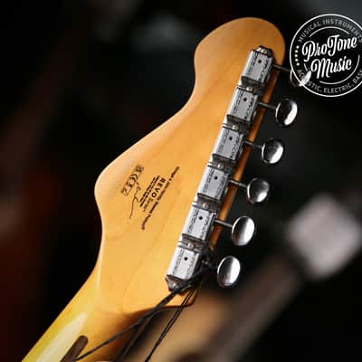 Vintage REVO Series 'Surfmaster 90' Guitar Metallic Silver image 5