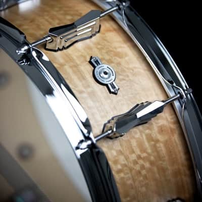British Drum Co. MAV-14-65-SN Maverick Series Maple Snare. 6.5" x 14" image 8