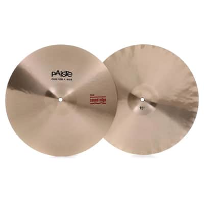 Paiste 15" Formula 602 Sound Edge Hi-Hats *USA Small Business* image 1