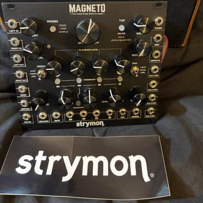 Strymon Magneto Four Head dTape Echo and Looper Eurorack Unit 2010s - Black image 3