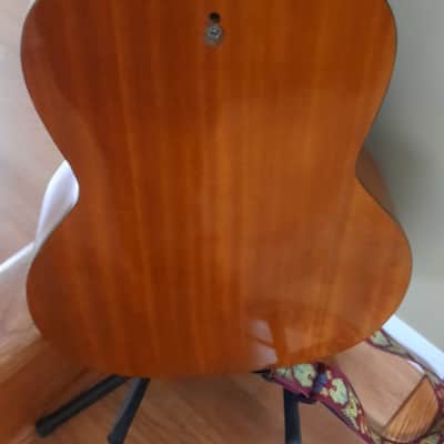 National  Acoustic Dreadnought Guitar refurbished by Logtown Guitar 1960's Natural image 6