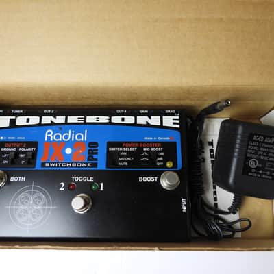 Radial Tonebone JX-2 Pro True Bypass Switcher Switchbone Switch Free USA Ship image 1
