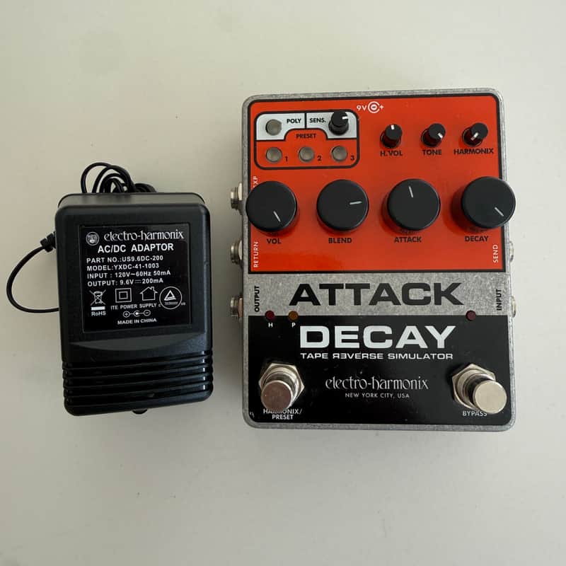Electro-Harmonix Attack Decay Reverse Tape Simulator