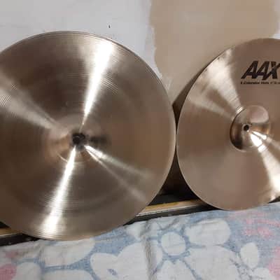 Sabian 14" AAX X-Celerator Hi-Hat Cymbals (Pair) 2005 - 2018 - Natural image 12