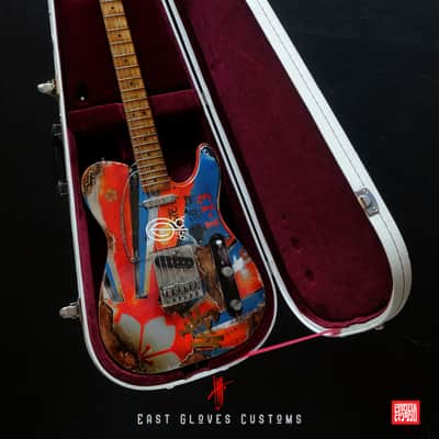 Fender Telecaster MXY-7 Ohka Cherry Blossom Kamikaze V3 Heavy Aged Relic (Limited Edition) image 22