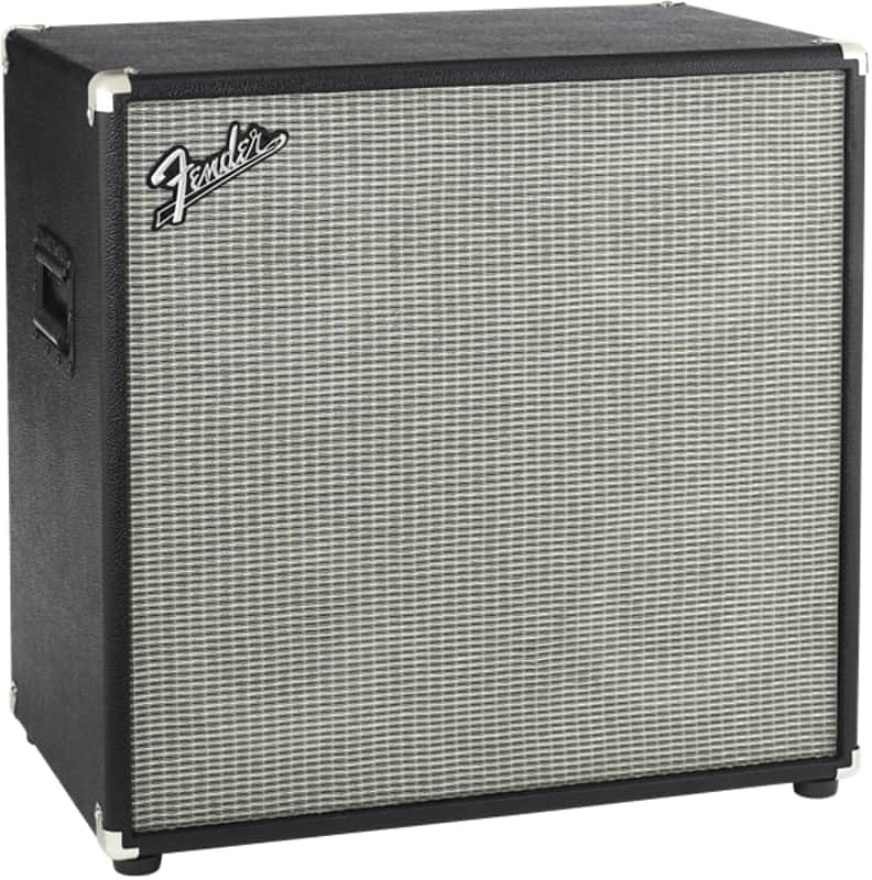 Fender Bassman 410 Neo 500-Watt 4x10" Bass Speaker Cabinet 2012 - Present - Black image 1