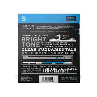 D'Addario EXL160M Nickel Wound .050-105 image 3
