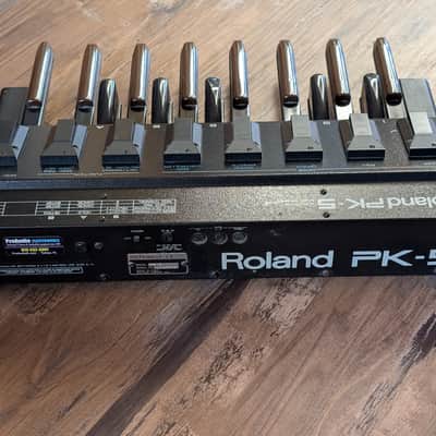 Roland PK-5 Bass Dynamic MIDI Pedal Keyboard Battery Powered Great Shape W/PSU image 10