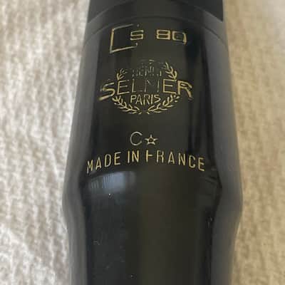Selmer S80 C* Alto Saxophone Mouthpiece with Vintage Selmer Two-Screw Ligature and Cap image 3