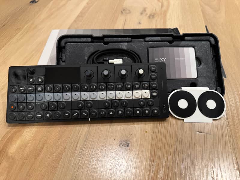 Teenage Engineering OP-XY Portable Synthesizer & Sequencer 2024 - Present - Black image 1