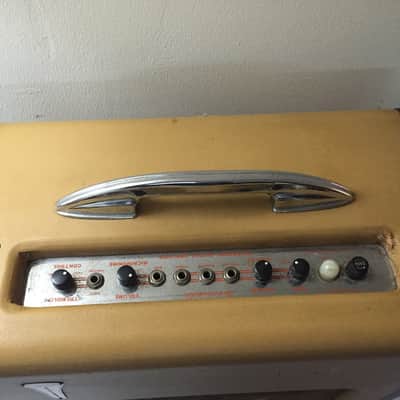 RARE 1956 Valco Tonemaster English Electronics Twin 6L6 15" Amplifier image 4