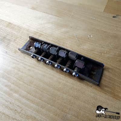 Teisco / Matsumoku MIJ Electric Guitar Bridge w/ Mute Bar (1960s) image 1