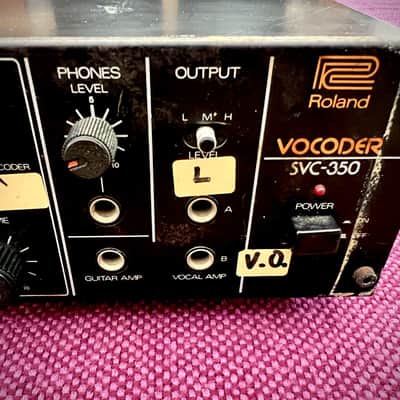 Roland SVC-350 Vintage Vocoder – Ex Tino Casal – Used by Enrique Mateu with Duncan Dhu & Miguel Ríos image 4