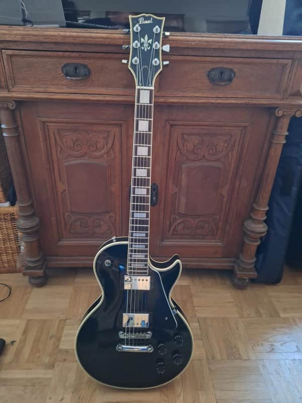 80's PEARL LP CUSTOM plus 2 GIBSON HUMBUCKERS - TONE KING image 1
