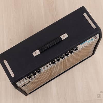 1976 Fender Vibrolux Reverb Silverface Vintage Tube Amp 2x10 w/ CTS Alnico, Ftsw image 5