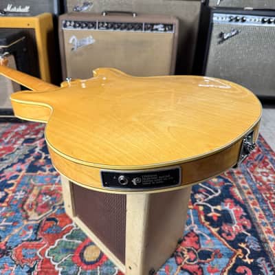 Yamaha SA60 Natural Semi-Hollow 335 Style Vintage 1974 w/Case image 18