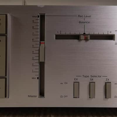 1983 Nakamichi BX-1 Silverface Stereo Cassette Deck New Belts & Complete Serviced 06-17-2024 Excellent Condition #943 image 4