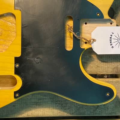 General Vintage Tone Pickguard original Bakelite for Telecaster 52 - Broadcaster. 1950a real nitroc image 9