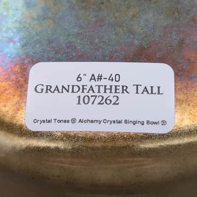 Crystal Tones 6" Grandfather Quartz Crystal Singing Bowl (A#4-40) image 3
