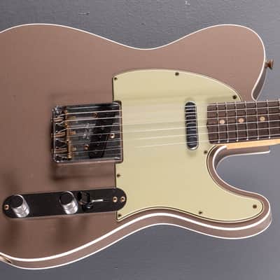 Fender Custom Shop 1960 Journeyman Relic Tele Custom - Shoreline Gold image 1