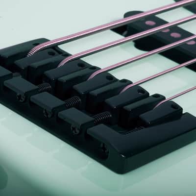 Schecter J-5 LH Sea Foam Green 5-String Left-Handed Electric Bass Guitar   J5 image 4