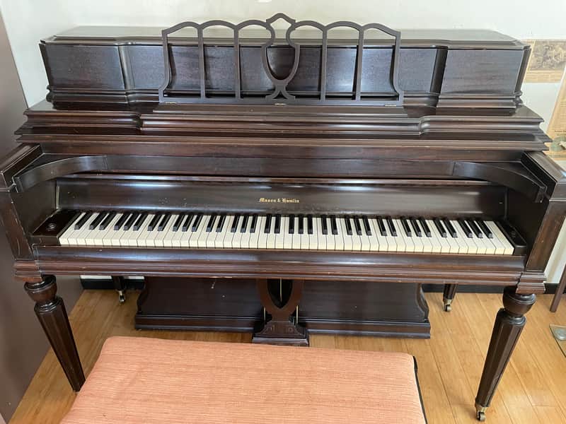 Mason & Hamlin Uplight piano image 1