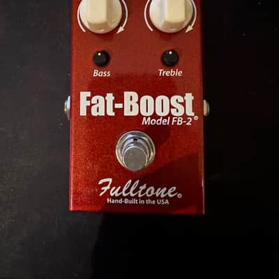 Fulltone Fat Boost FB-2 2000s - Red image 1