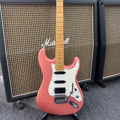 Schecter Super Strat HSS 1986 - Pink image 2