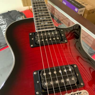 Hagstrom Ultra Swede Elec Guitar -Burgundy Burst image 6