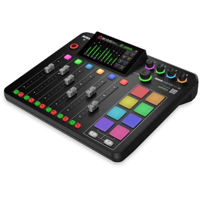 Rode RODECaster Pro II Integrated Audio Production Studio Console, Black image 9
