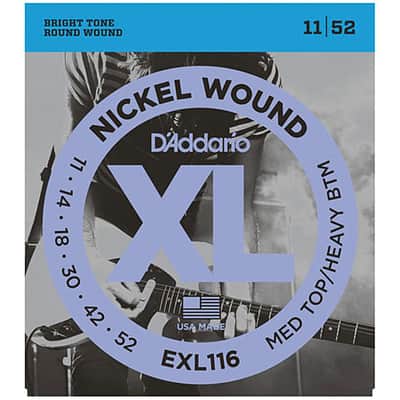 D'Addario EXL116 Nickel Wound .011-052 image 1